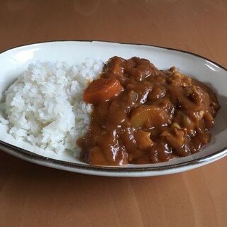 豚肉とたけのこのカレー♪